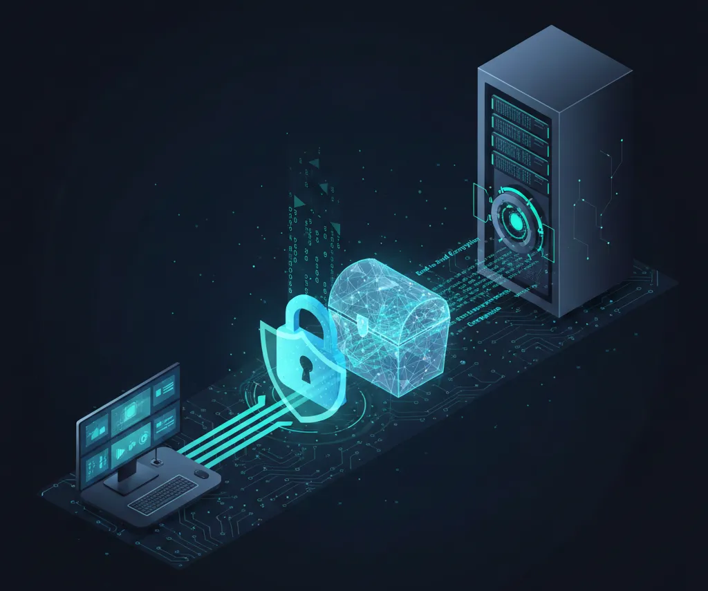 EndLock Encryption Journey Diagram
